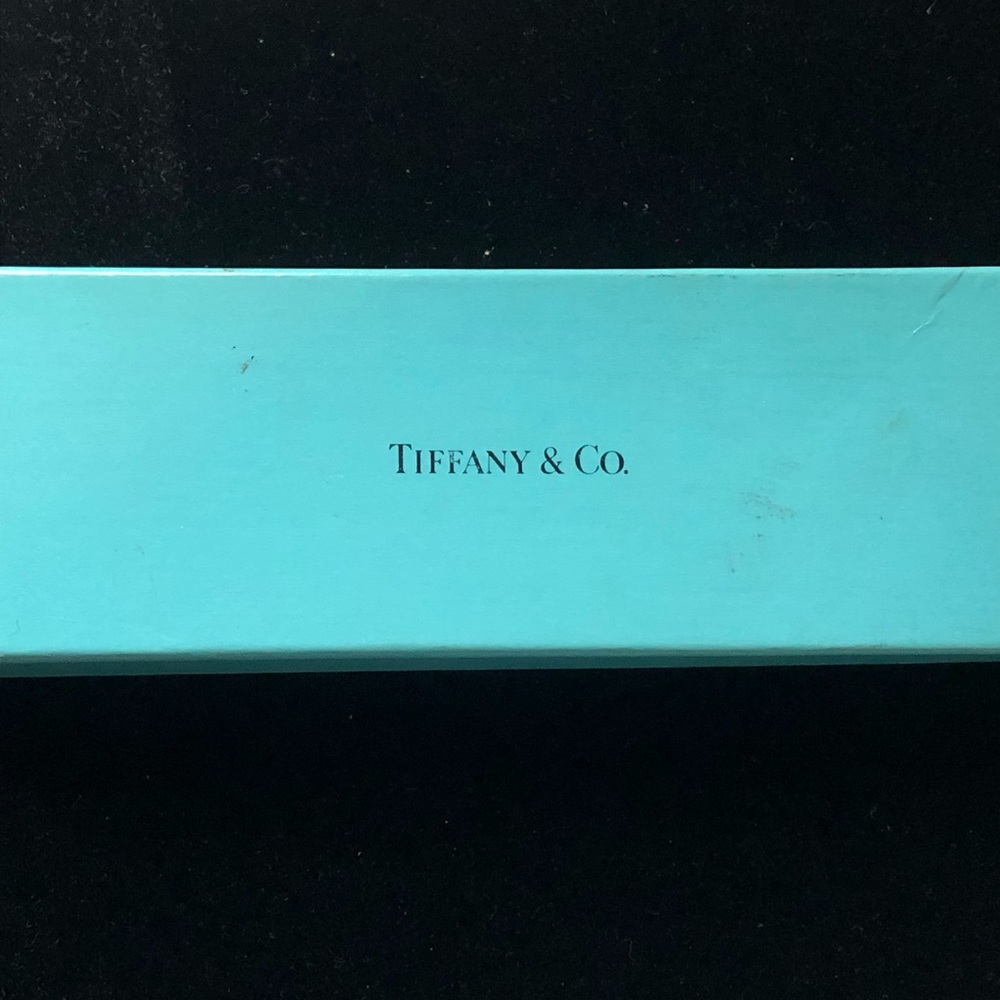 RARE, HTF Tiffany & Co Cordis Baby Spoon Pristine Condition with Pouch AND Box - Picture 4 of 5